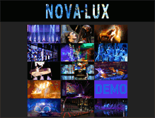 Tablet Screenshot of nova-lux.com