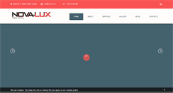 Desktop Screenshot of nova-lux.hr